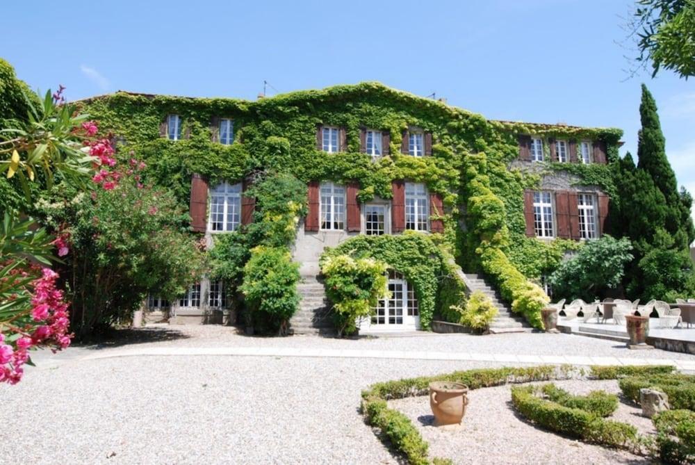 Chateau De Floure - Spa Et Piscine Exterieure Chauffee قرقشونه المظهر الخارجي الصورة