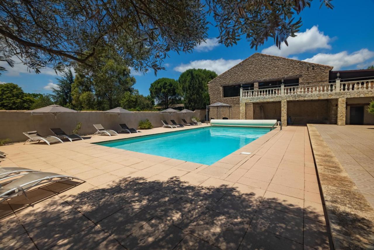 Chateau De Floure - Spa Et Piscine Exterieure Chauffee قرقشونه المظهر الخارجي الصورة